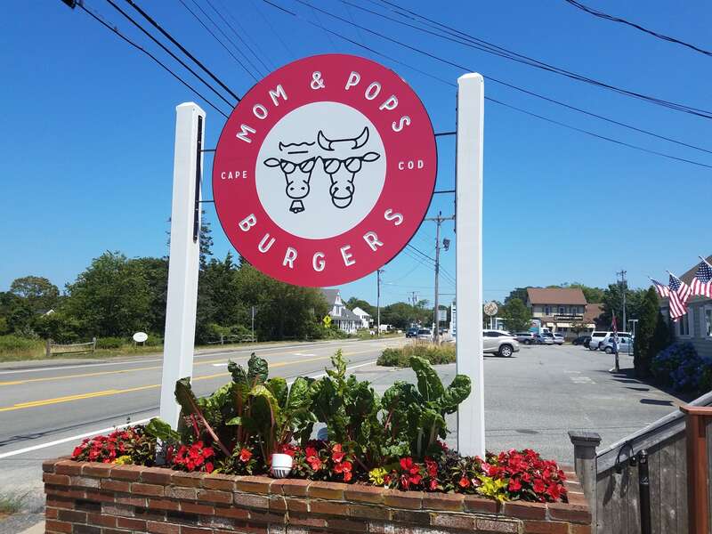 Best burgers in town at Mom & Pops - Chatham Cape Cod New England Vacation Rentals