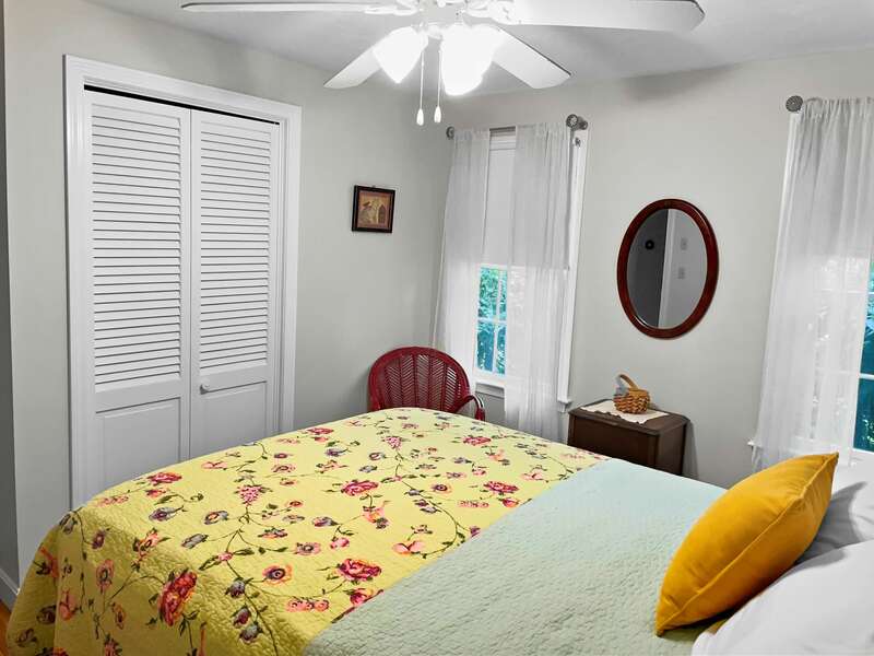 Bedroom #2 with Queen Bed on first floor - 138 Soundview Avenue Chatham Cape Cod New England Vacation Rentals