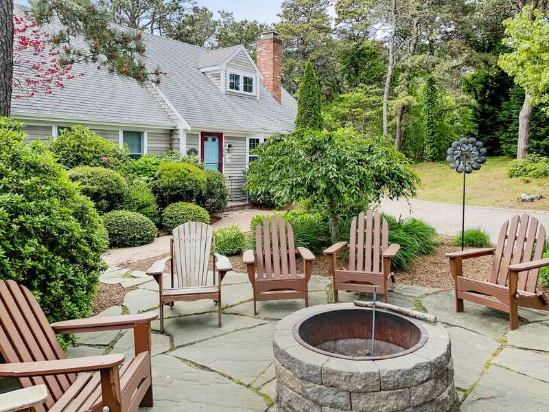 Welcome to The Heron's Nest - Patio with Firepit - 138 Soundview Avenue Chatham Cape Cod New England Vacation Rentals