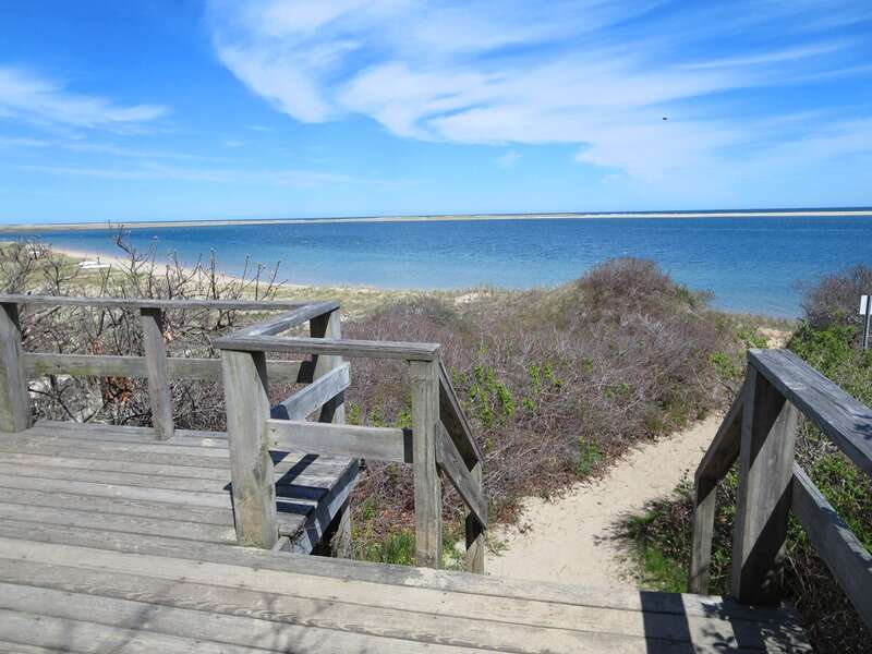 Steps to the beach at Monomoy Wildlife Refuge- Chatham Cape Cod New England Vacation Rentals