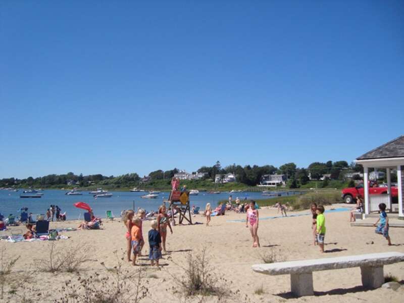 Easy walk to the Oyster Pond just 0.4 mile away. Free parking and bath houses - Chatham Cape Cod New England Vacation Rentals