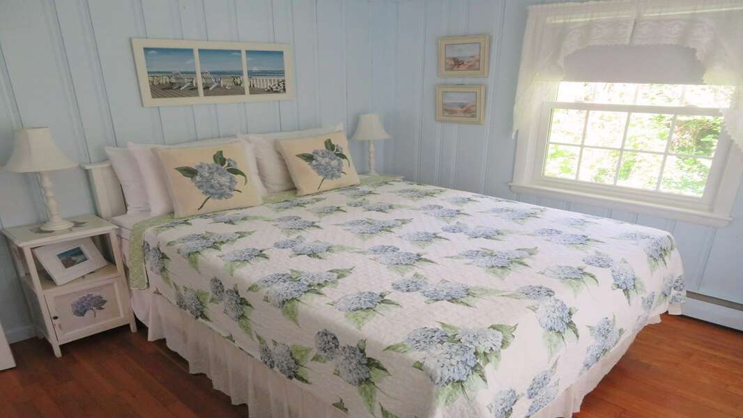 Bedroom 2 with Queen bed  -14 Capri Lane -Chatham Cape Cod- New England Vacation Rentals