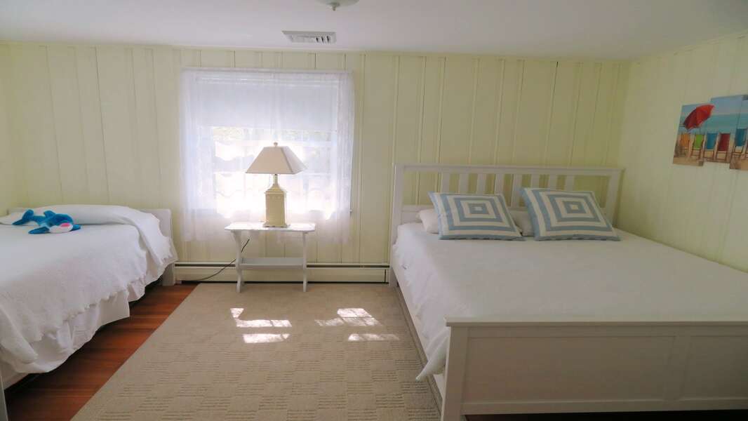 Bedroom 3 with Queen and trundle bed - 14 Capri Lane -Chatham Cape Cod- New England Vacation Rentals