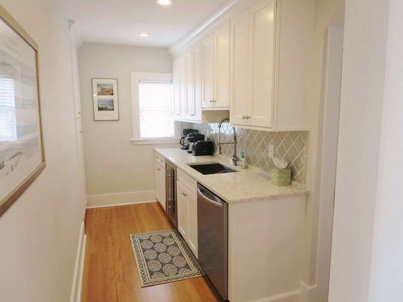 Pantry with wine and beer frig-388 Main St-Chatham Cape Cod New England Vacation Rentals