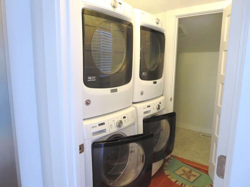 2 washer -dryers and half bath on 1st floor - 388 Main Street Chatham Cape Cod New England Vacation Rentals