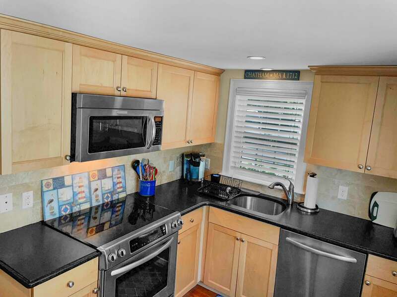 Fully equipped kitchen - 109 Misty Meadow Lane #1 Chatham Cape Cod New England Vacation Rentals
