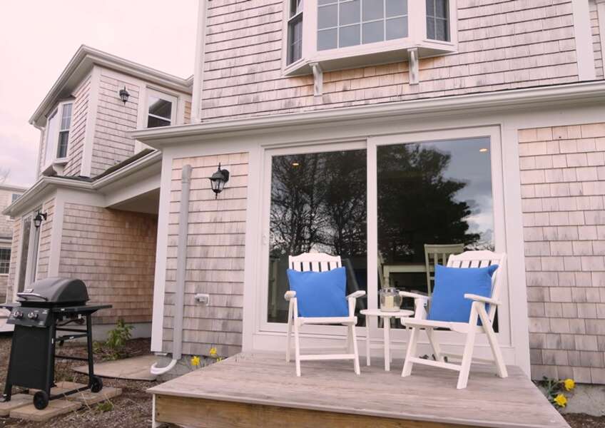 With gas grill - 109 Misty Meadow Lane #1 Chatham Cape Cod New England Vacation Rentals