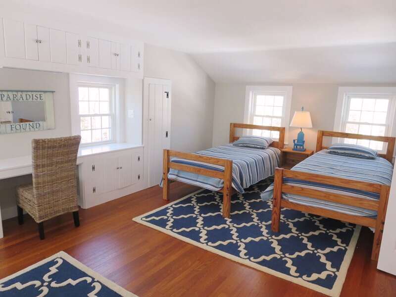 2 Twins in Bedroom #3 - 4 Long Pond Drive Harwich Cape Cod New England Vacation Rentals-#BookNEVRDirectCapeRetreat
