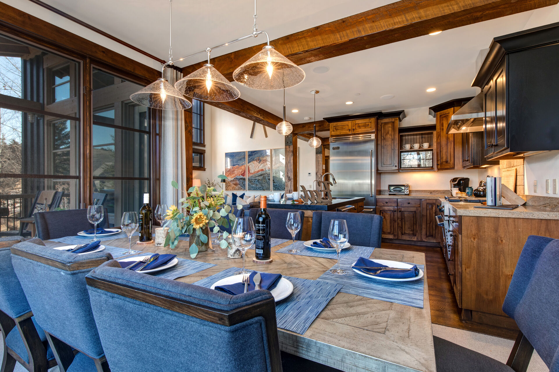 Dining Area for Seating up to Eight Guests