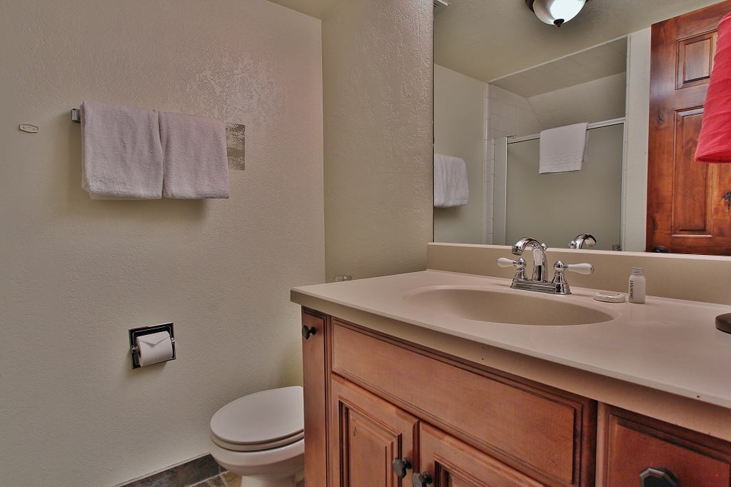 Downstairs bathroom with shower in Park City Racquet Club Village - Park City