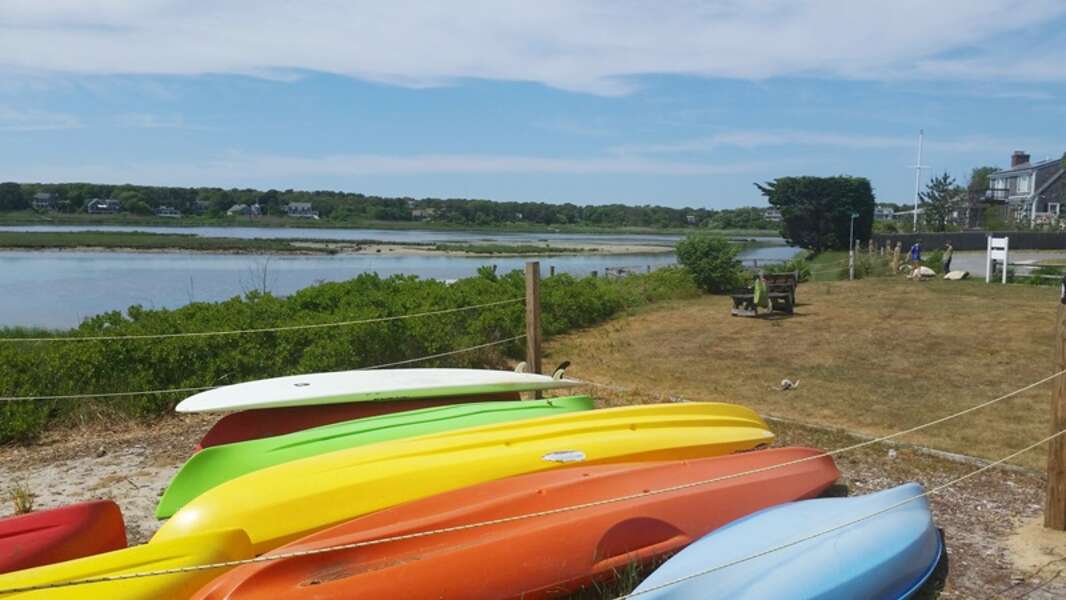 Bucks Creek: A Perfect place to launch your kayak or canoe (Bring one or ask us for help in renting one!) - Chatham Cape Cod New England Vacation Rentals