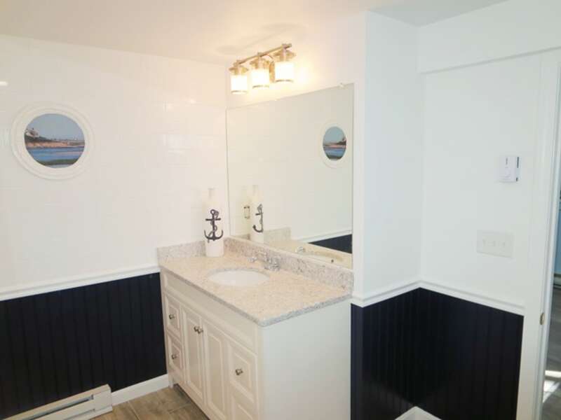 3rd view - En suite bathroom to bonus room on lower level- 93 Pine Ridge Road Chatham Cape Cod New England Vacation Rentals