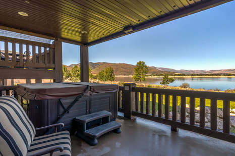 Main Level Stunning Views of Pineview off of Living Room