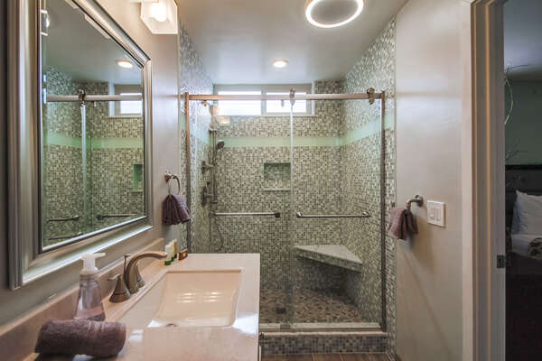 Master Bathroom with Walk-in Shower