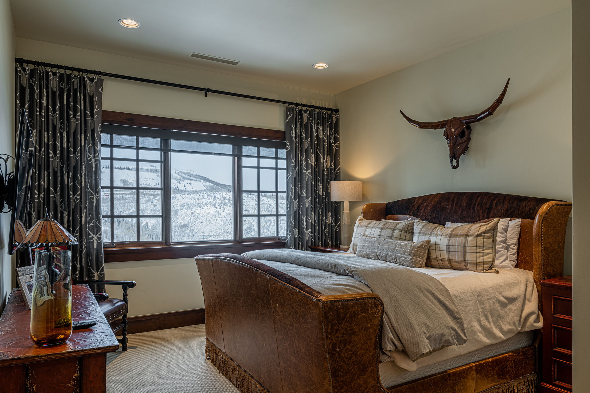 Master Bedroom with Mountain Views