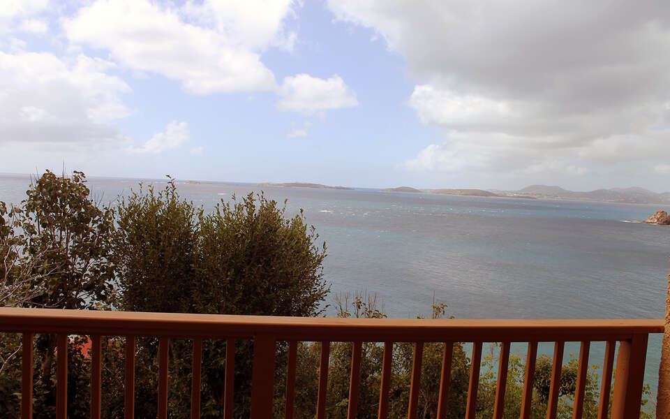 View of the the St. James islands off St. Thomas