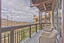 Private Deck off the Living Room with Mountain Views