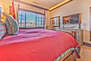 Grand Master Bedroom with King Bed, TV, Private Bath and Beautiful Views