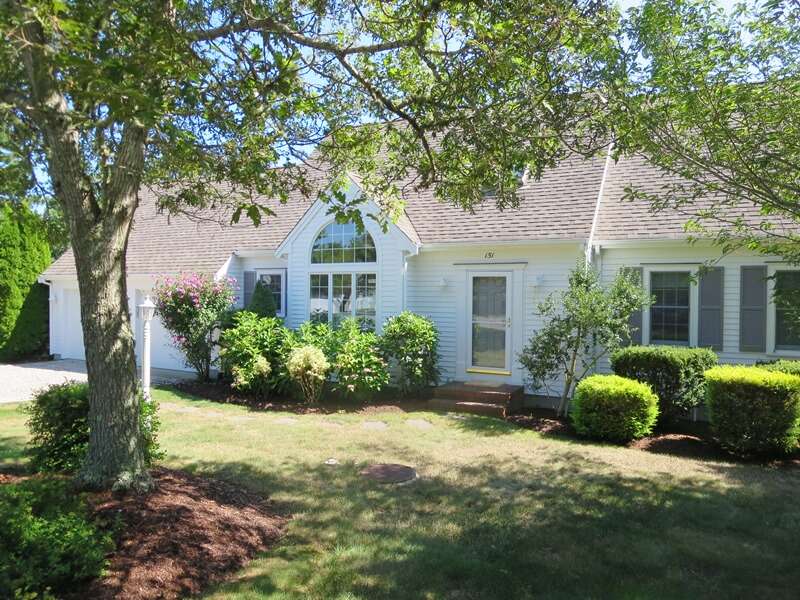 Lovely shaded areas on the property to keep you cool. - 151 Sky Way Chatham Cape Cod New England Vacation Rentals