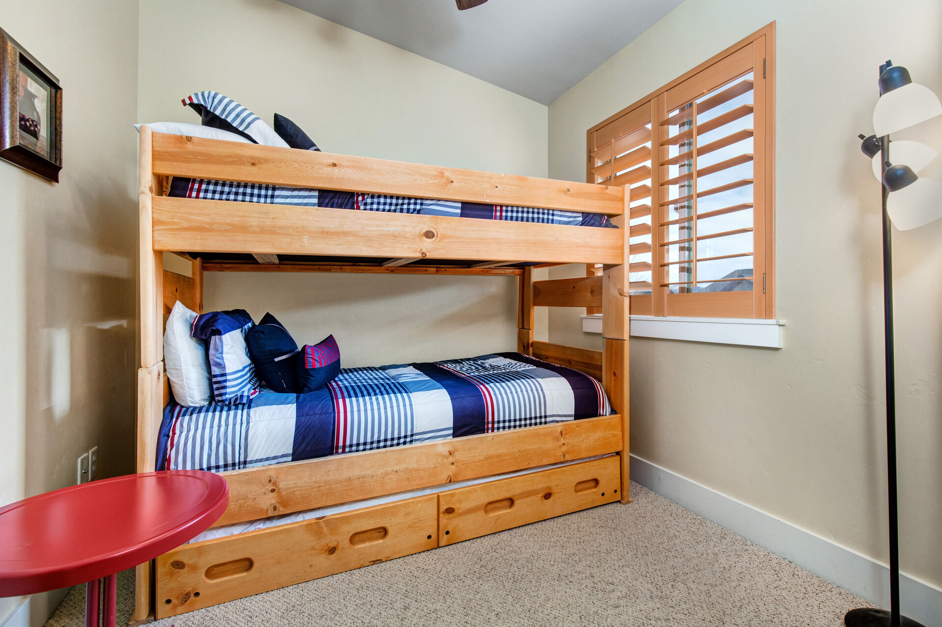 Bedroom 4 with Twin over Twin Bunkbeds and Twin Trundle with Full Bath Access