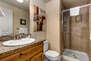 Bedroom 3 Bath with Large Tiled Shower