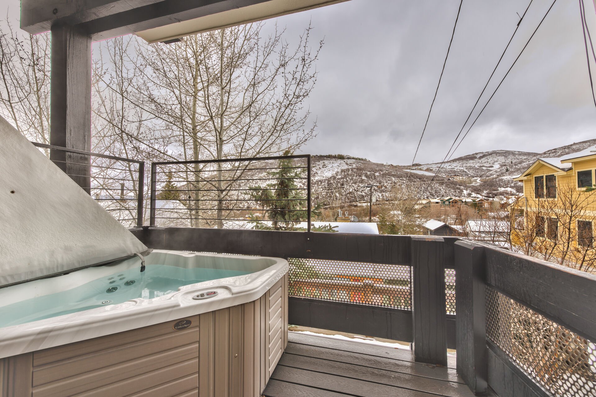 Private Hot Tub Located off Bedroom 2