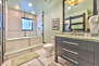 Master Bath with Large Soaking Tub and Shower