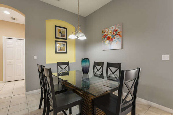 Dining table seating  6