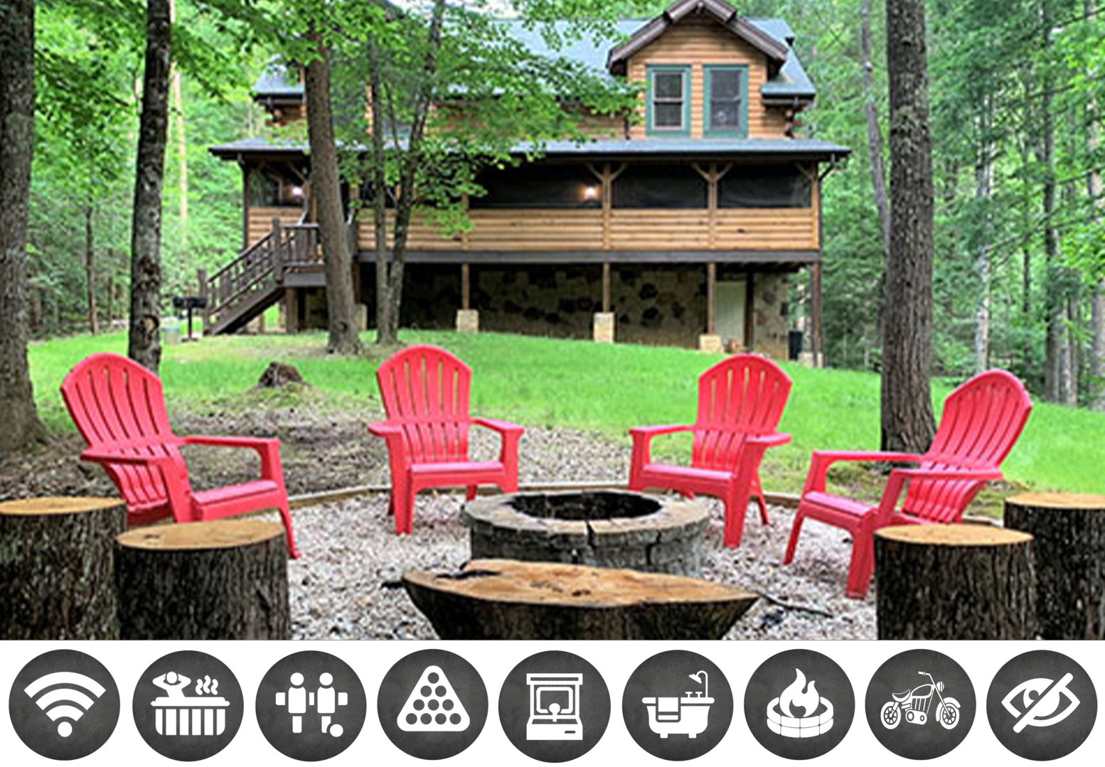 Pigeon Forge rental cabin in the Smokey Mountains - A Mountain Spirit