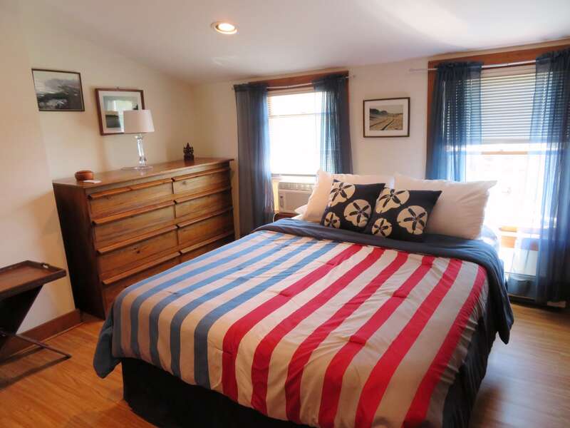 Bedroom #3 second floor Queen Bed - 299 Cranberry Lane North Chatham Cape Cod New England Vacation Rentals  #BookNEVRDirectBarefootHome