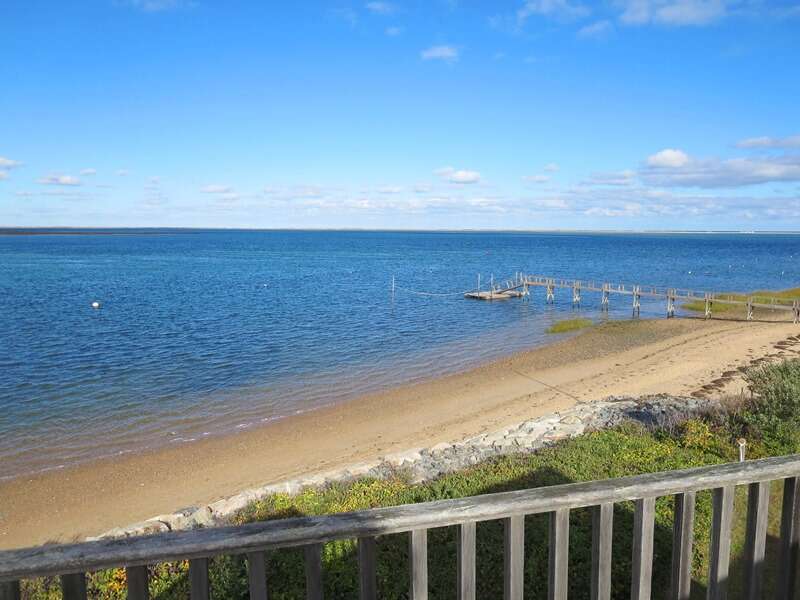 As Far as the eye can see is the deep blue sky and whispers from the ocean. - 299 Cranberry Lane North Chatham Cape Cod New England Vacation Rentals  #BookNEVRDirectBarefootHome