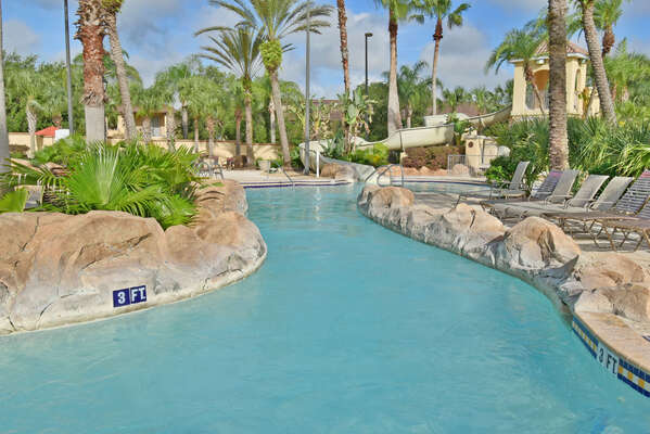 On-site facilities:- Lazy river