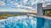 Resort-style saltwater pool with breathtaking views