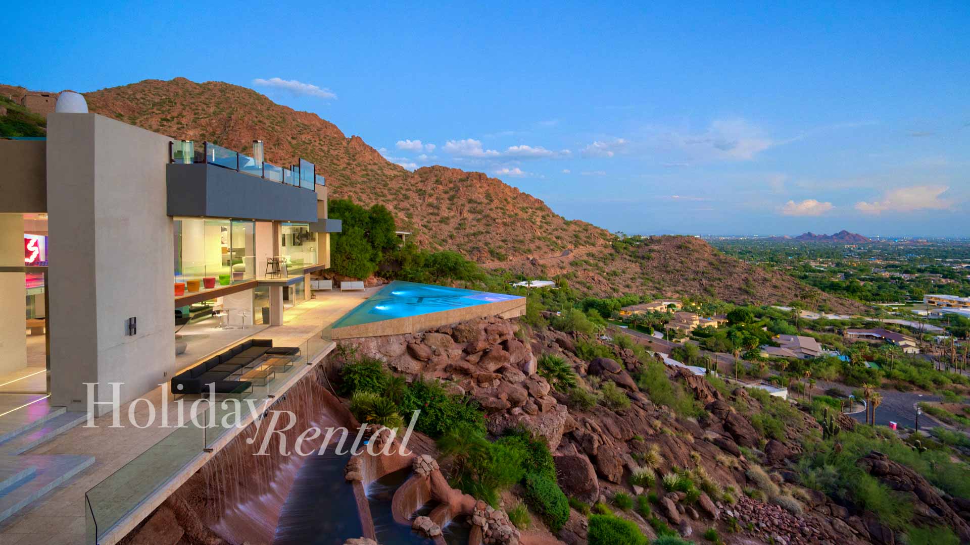 Experience a one-of-a-kind luxury vacation at this modern villa