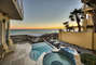 Views from the hot tub and private pool of this Destiny By The Sea Beachfront Rental.