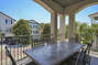 Image of Outdoor Dining Table on Balcony.