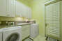 Laundry Room with washer, dryer, and sink