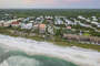 North Facing Drone Image of Gulf front House