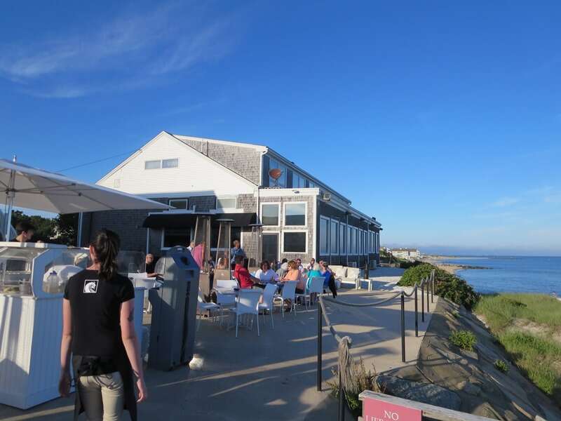 The Ocean House Beach Bar. Featuring outdoor patio and raw bar just 0.3 mile away! Sit with your favorite libation and enjoy the spectacular Nantucket Sound views! - Dennisport Cape Cod New England Vacation Rentals
