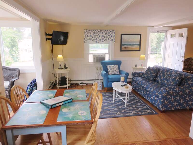 A/C units in main living area and bedrooms keep the cottage nice and cool. - 13 Garden Lane Dennisport Cape Cod New England Vacation Rentals