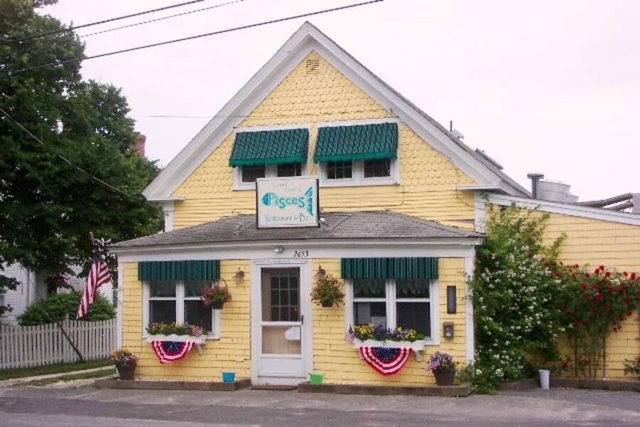 Pisces Restaurant is just 0.8 mile away! - Chatham Cape Cod New England Vacation Rentals
