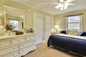Master Bedroom with King Bed and Dresser