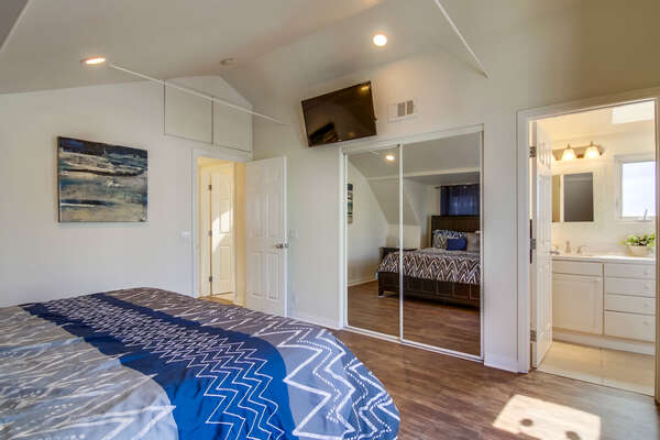 3rd Floor-Master Bedroom inside our Vacation Rental