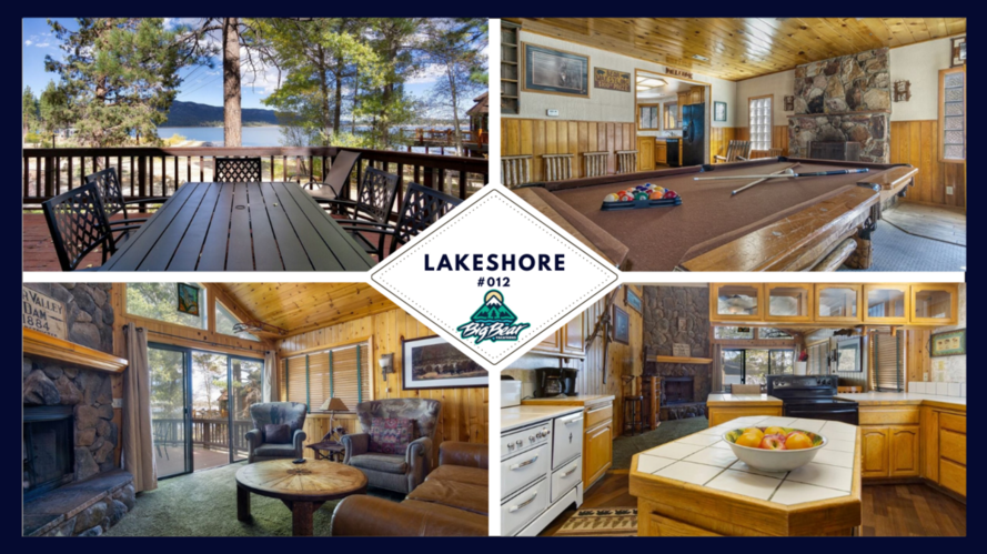 Lakeshore Family Cabin offers an unbeatable location, family friendly amenities, and the essentials for a great vacation under the pines!