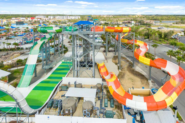 Amazing H20 water park close by to Formosa Gardens