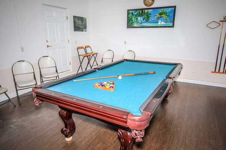 Garage Game Room Pool Table