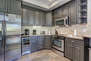 Fully Equipped Gourmet Kitchen with Granite Counters, Stainless Steel Appliances