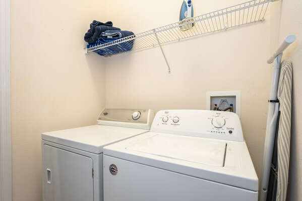 Laundry facilities on site