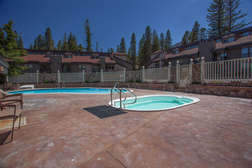 Communal Seasonal Pool - Summer only and Hot Tubs Year Round