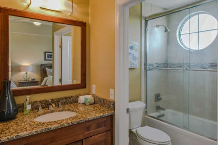 Guest Bathroom with Tub and Shower